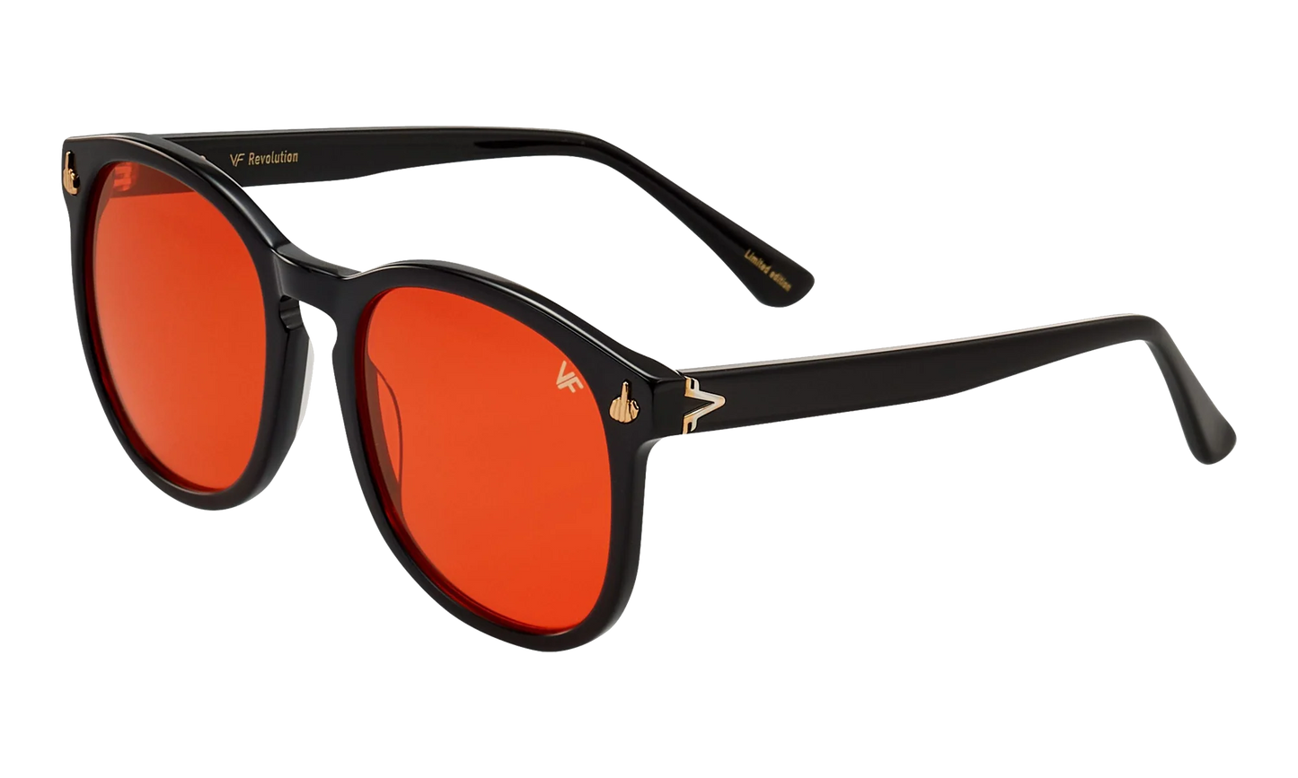 Revolution Acetate "Glossy Black / Red" MPRE2 0003 40T1