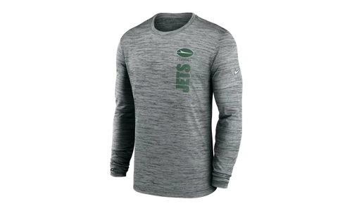 Sideline Velocity Long-Sleeve Dri-Fit T-Shirt "NFL New York Jets - Grey" 02EQ06G72 CAT