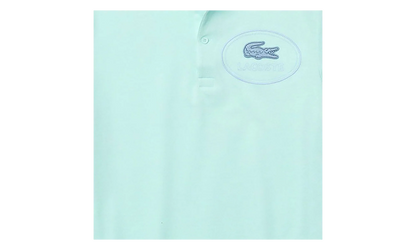 Slim Fit Embroidered Crocodile Pique Polo T-Shirt "Turquiose" PH9733 NRE