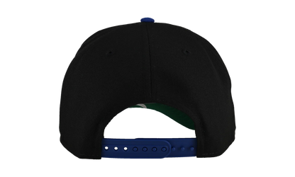 9FIFTY New York Mets 25th Anniversary A Frame Snapback Hat "Black / Blue" NE188