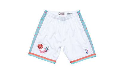 NBA Swingman Shorts "1996 All-Star West - White" SMSHCP19225 ASWWHIT96