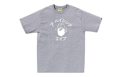 Katakana Pirate College Tee "Grey" 4K20 110 007 GREY