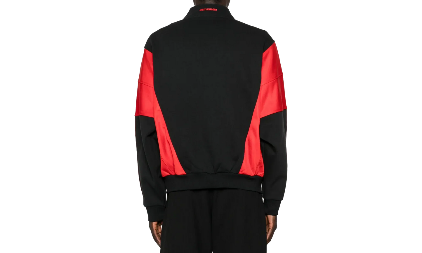CHAVARRIA WATSONVILLE MOCKNECK Jumper "Black / Red" KD9347