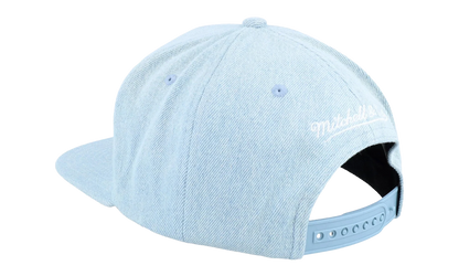 NBA Denim Stitcher Snapback Cap "Los Angeles Lakers - Light Blue" HS9458 LALLTBL