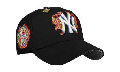 59FIFTY New York Yankees 1949 World Series Fitted Hat "Black Flames" NE225