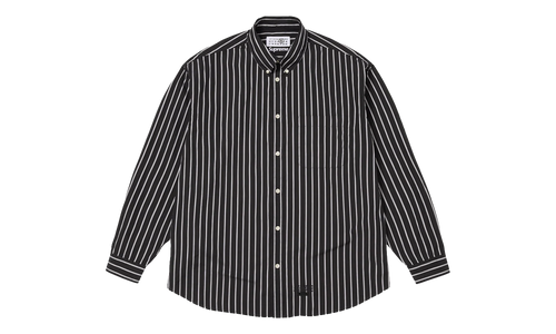 MM6 Maison Margiela Stripe Shirt "SS26 - Black" SU27191