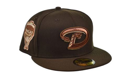 59FIFTY Arizona Diamondbacks Fitted Hat "Walnut Brown" 70888358