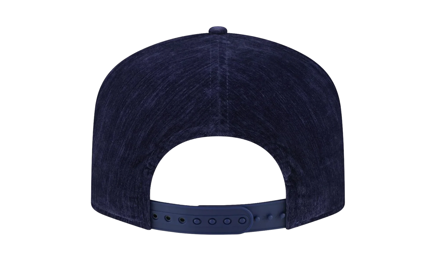 9TWENTY Los Angeles Dodgers Team Script Velvet 1 Snapback Hat "Blue" NE160