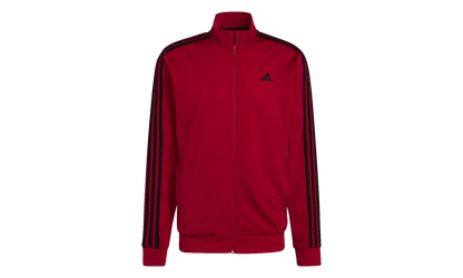 Essentials Warm-Up 3-Stripes Track Jacket "Scarlet / Black" H46104