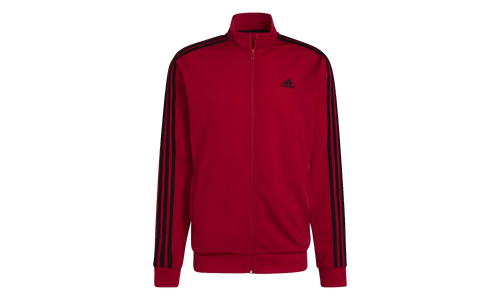 Essentials Warm-Up 3-Stripes Track Jacket "Scarlet / Black" H46104