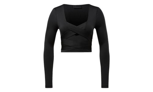 Cardi B Longsleeve Top WMNS "Black" H48419