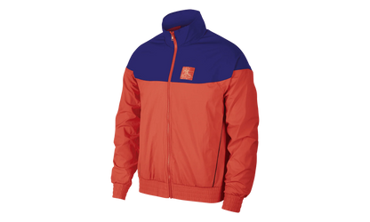 Air Jordan Tinker Legacy Windbreaker Jacket "Ember Glow / Light Concord" BQ0295 850