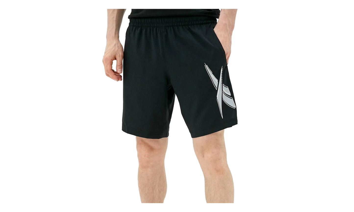 Workout Ready Woven Graphic Shorts "Black" FU3355