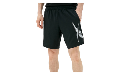 Workout Ready Woven Graphic Shorts "Black" FU3355