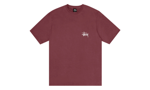 Basic Tee "Oxblood" STUS415