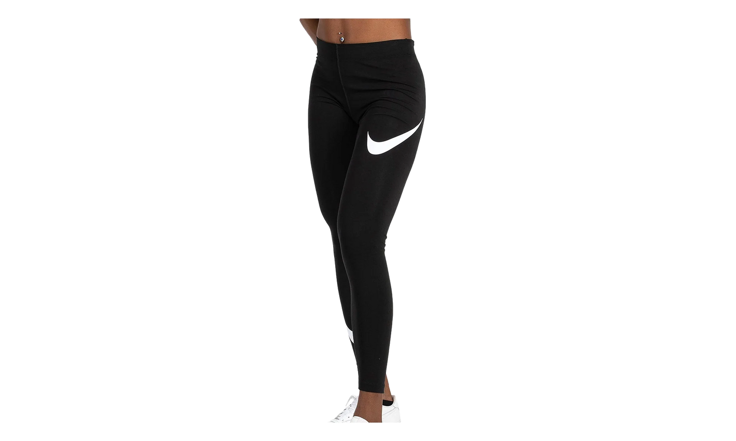 Sportswear Leg-a-see Swoosh Leggings WMNS "Black / White" CJ2655 013