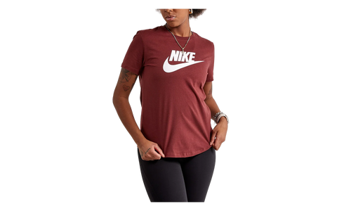 NSW Essentials Logo T-Shirt WMNS "Dark Team Red" DX7906 619
