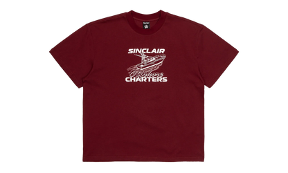 Offshore Charter Short Sleeve T-Shirt "Red" SMT171 1 RED