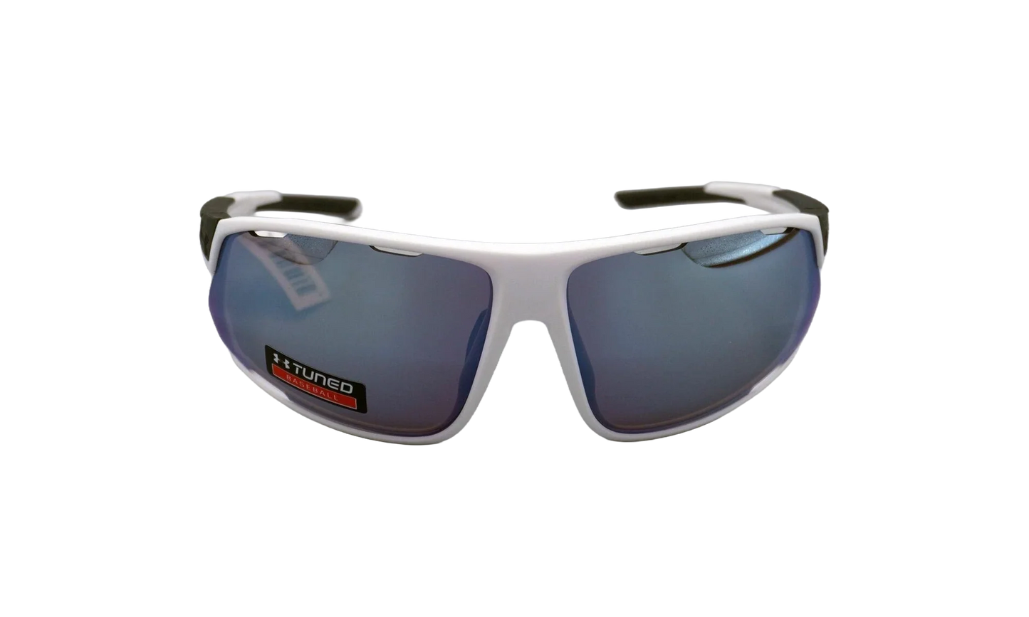 Strive Sunglasses "Tuned Baseball Blue - Satin White / Carbon" 8650108 110664