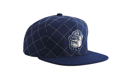 NCAA Quilted Taslan Snapback "Georgetown Hoyas - Navy" HHSS3170 GTWYYPPPNAVY