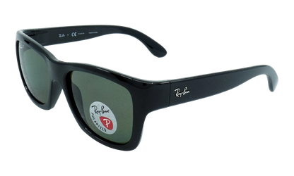 Wayfayer Polarized Sunglasses "Black" RB4194-601-9A_53