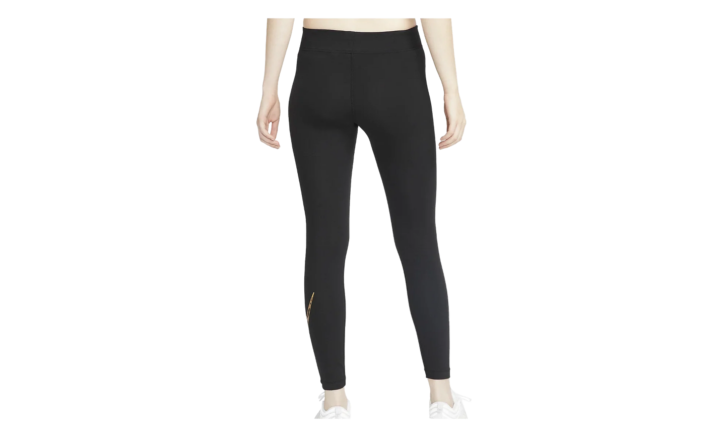 Sportswear Mid-rise Leggings WMNS "Black" DM2203 010