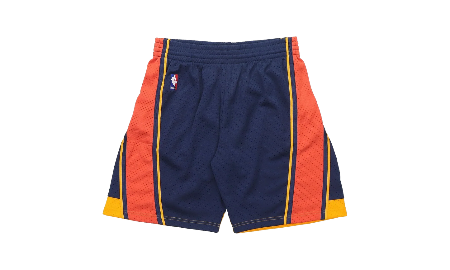 NBA Swingman Road Shorts "2009-10 Golden State Warriors - Navy" SMSHGS18232 GSWNAVY09