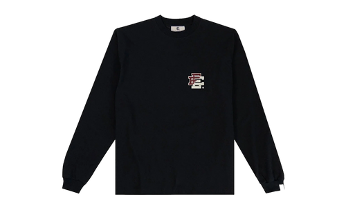 EE LONG SLEEVE T-SHIRT "FW23 - Black/Maroon/Ivory" EE583