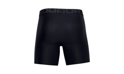 Tech 6" 2-Pack Boxerjock "Black / Black" 1327415 001