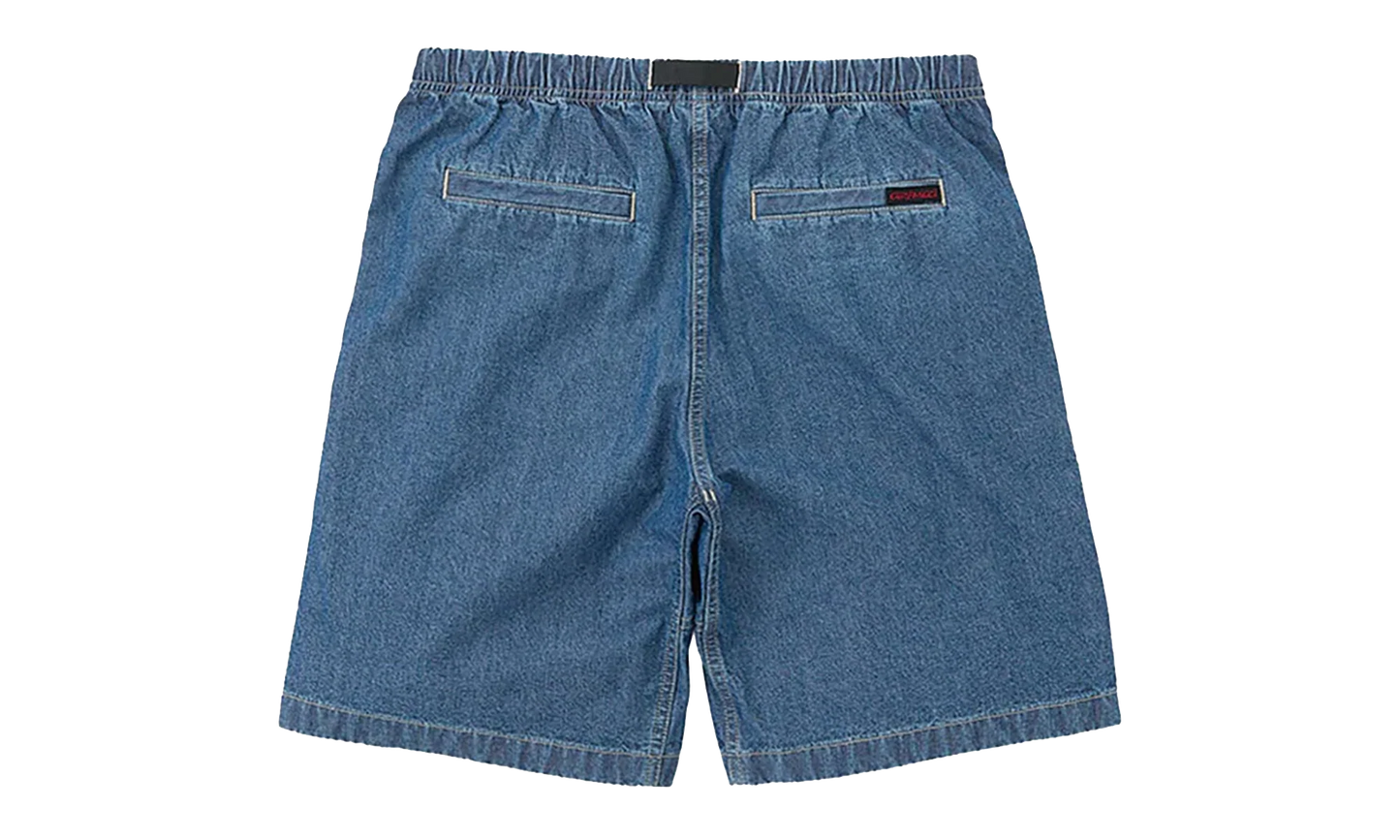 Japanese Chambray Short "Blue" G6SM-P013-BLU