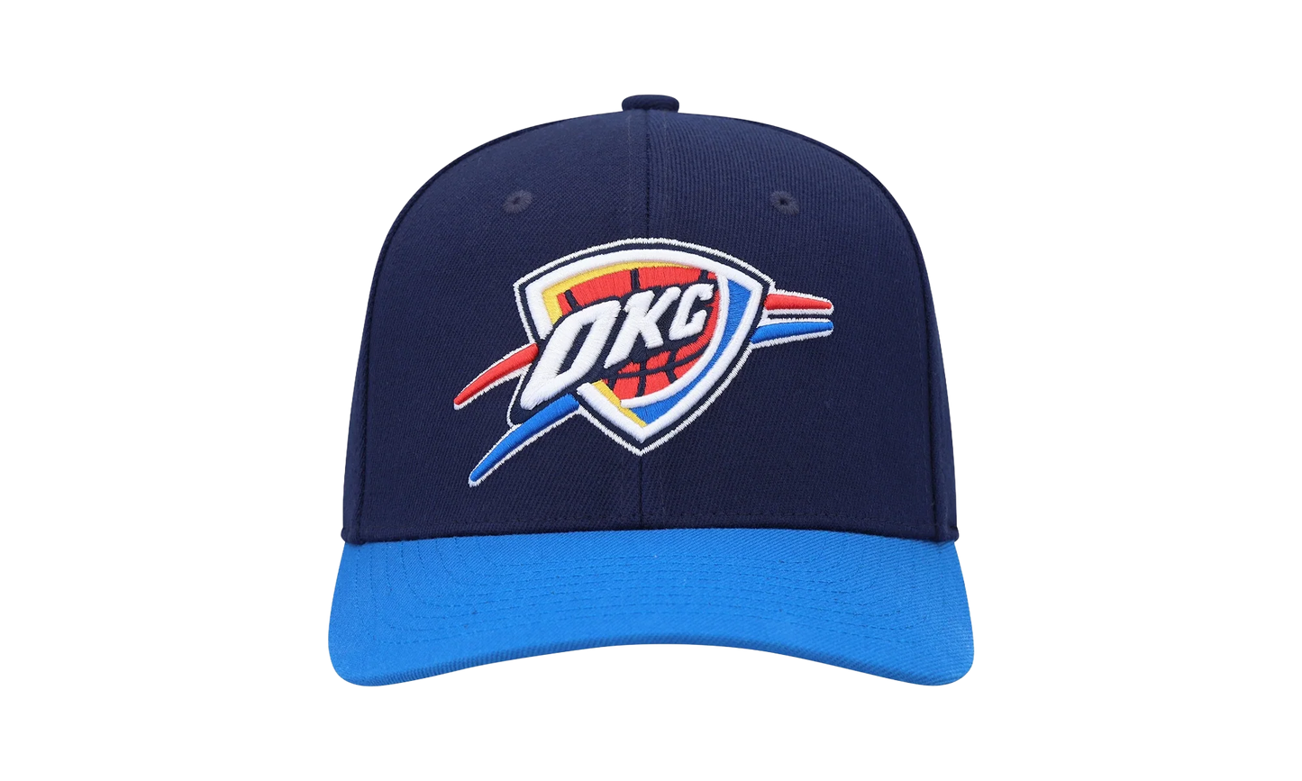 NBA Team 2 Tone 2.0 Stretch Snapback Cap "Oklahoma City Thunder - Navy / Light Blue" HHSS3265 OCTYYPPPNYLB