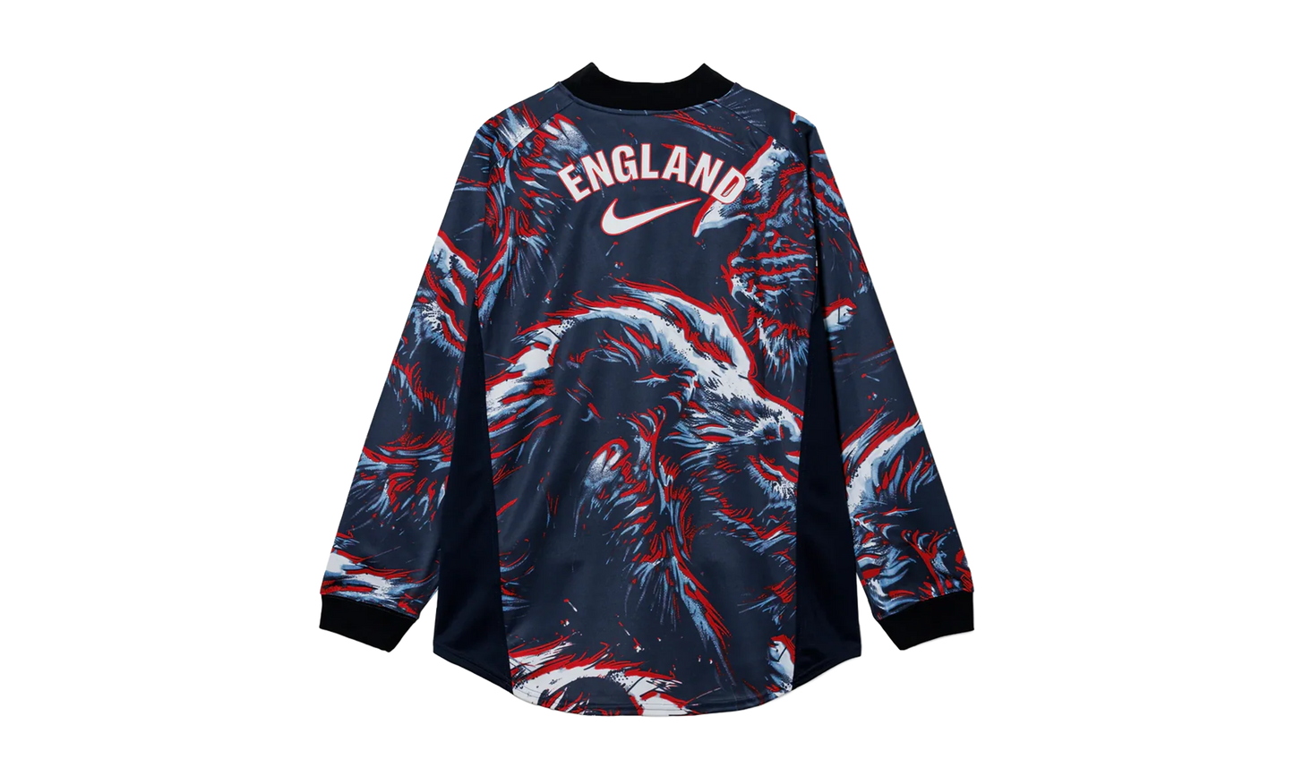 England Authentic Goalkeeper Football T-Shirt "Black / Obsidian / White" IO0792 010