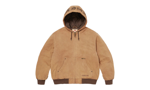 The Great China Wall Hooded Work Jacket "SS26 - Tan" SU27512