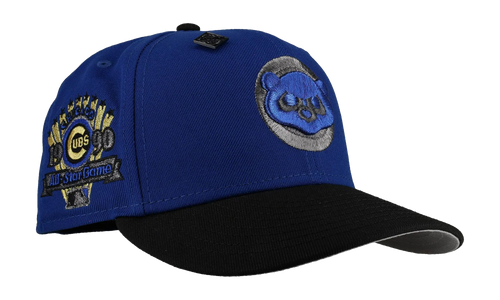 59FIFTY Chicago Cubs Metallic 1990 ASG Fitted Hat "Blue / Black" 123451298165