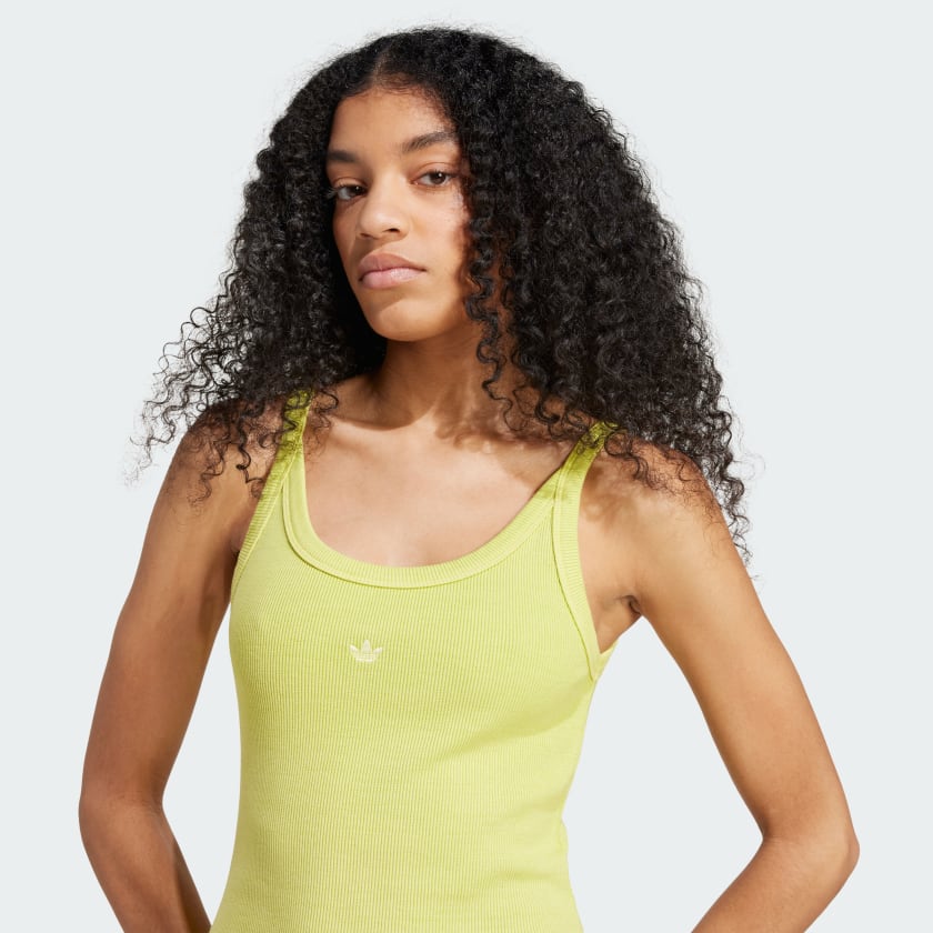 Women's adidas Ribbed Mini Dress