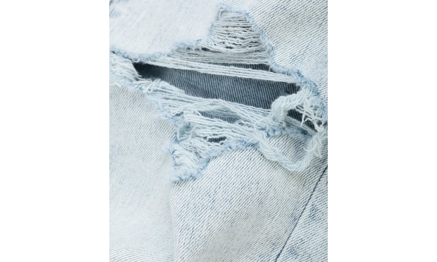 Broken Jeans "Sky Indigo" YOM01202SD SKY