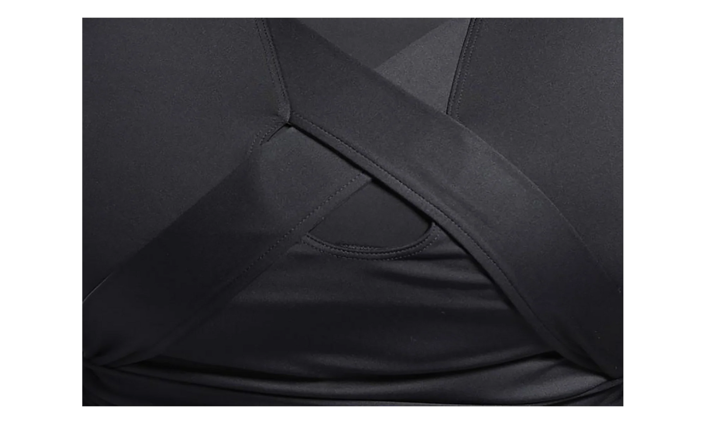 Cardi B Longsleeve Top WMNS "Black (Plus Size)" H48425