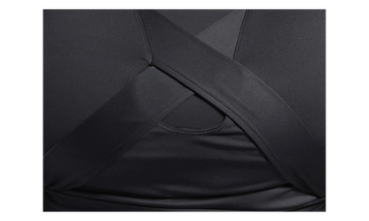 Cardi B Longsleeve Top WMNS "Black (Plus Size)" H48425