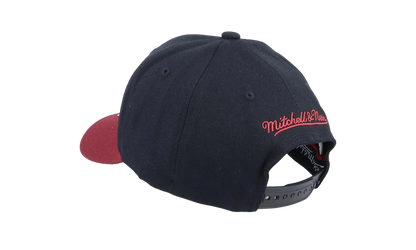 NBA Team 2 Tone 2.0 Stretch Snapback Cap "Miami Heat - Black / Red" HHSS3265 MHEYYPPPBKRD