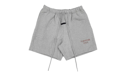 Mens Fleece Soccer Short "GREY" 160BT242001F