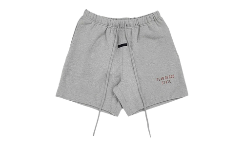 Mens Fleece Soccer Short "GREY" 160BT242001F