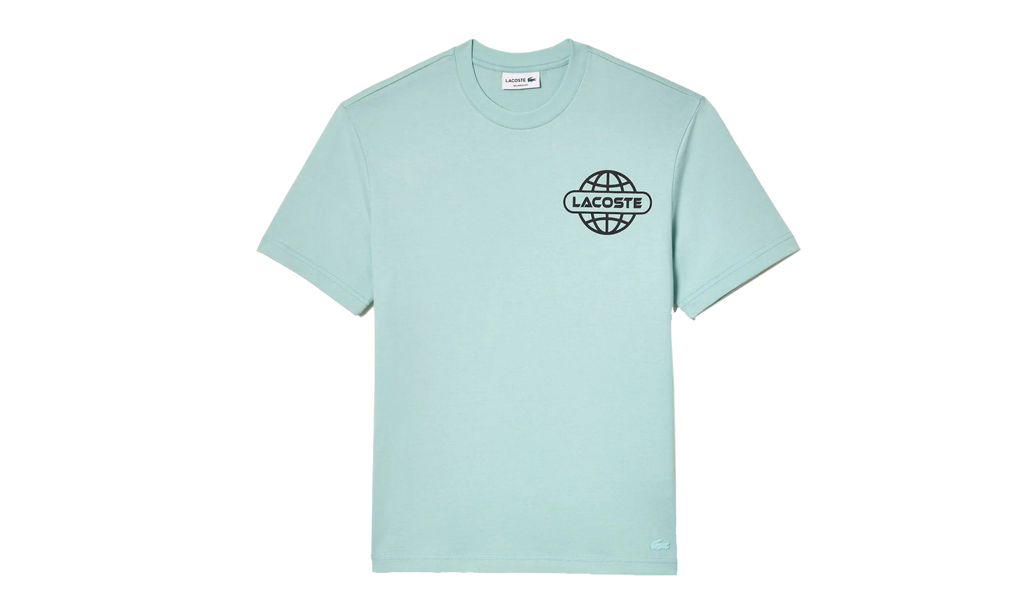 Back Print T-Shirt "Light Green" TH5644 LGF