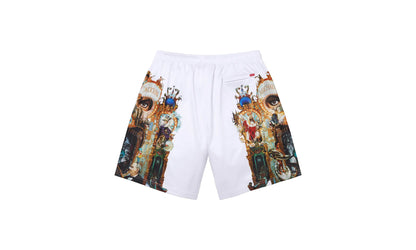 Michael Jackson® Dangerous Mesh Short "FW25 - White" SU26850