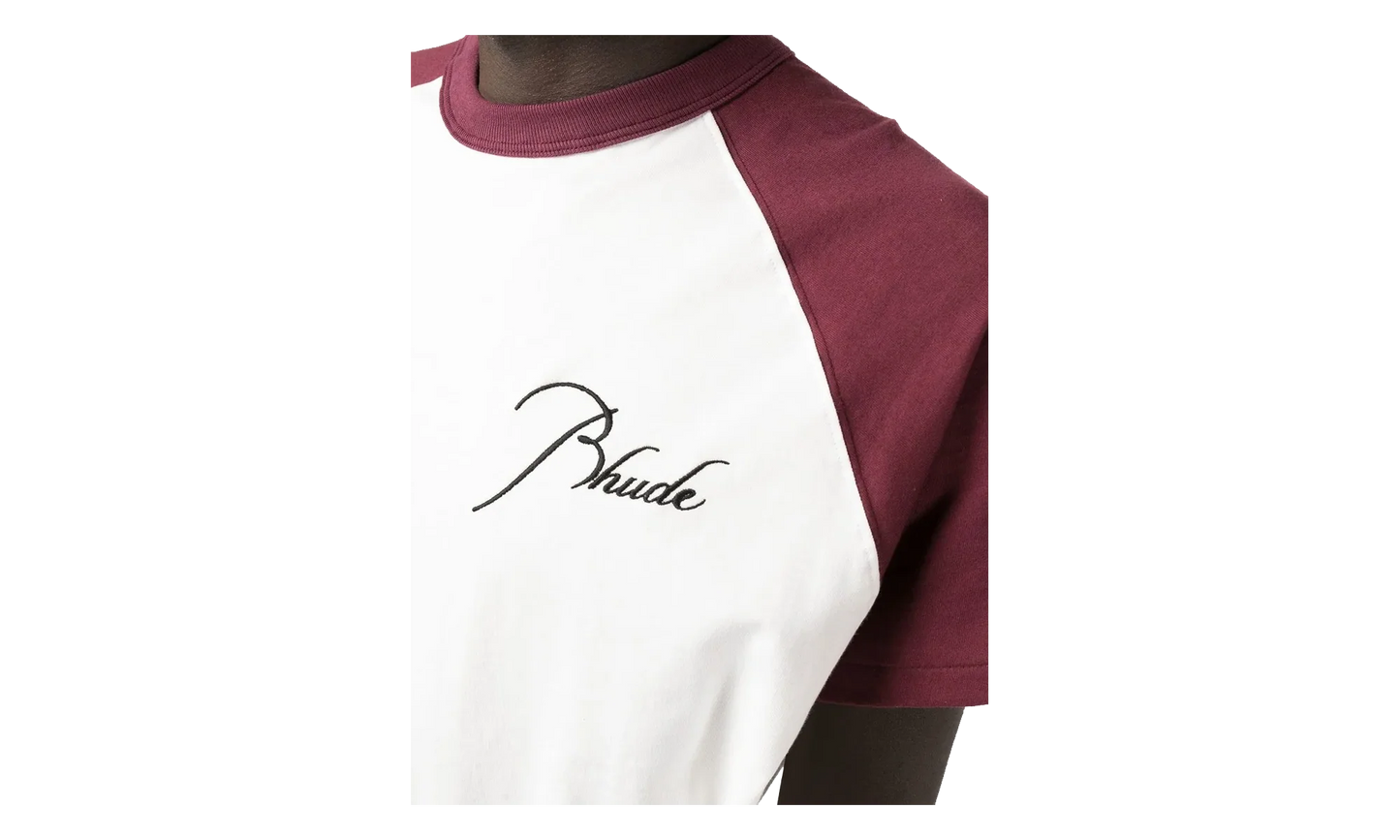 Raglan T-Shirt "Bordeaux / White" RHPF22TT08012808