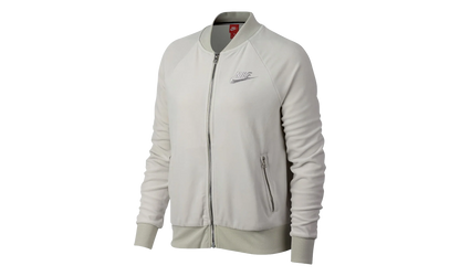 Velour Full Zip Jacket WMNS "Oatmeal Grey" 921149 072