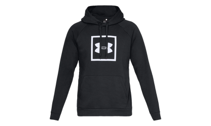 Rival Fleece Box Logo Hoodie "Black / White" 1329745 001