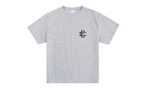 EE BASIC T-SHIRT "SS25 - Heather Grey/Black" EE814