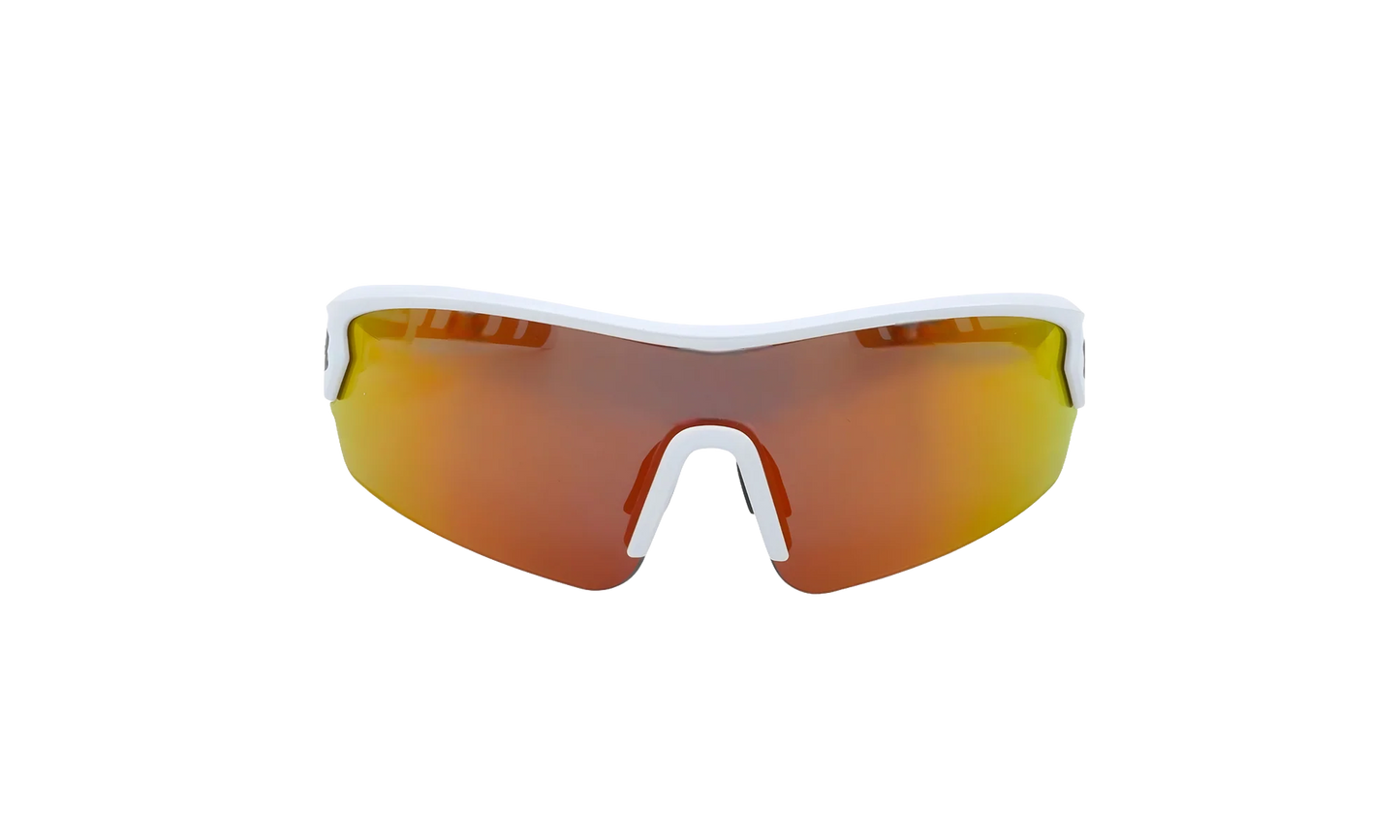 Rival Sunglasses "Orange Mirror - Satin White" 8700121 110941
