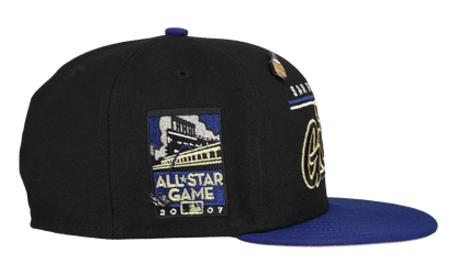 59FIFTY San Francisco Giants New Years Collection 2007 All Star Game Fitted Hat "Black / Grey" 123451295107