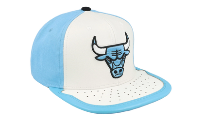 NBA Day One Snapback Cap "Chicago Bulls - White / Light Blue" HHSS4374 CBUYYPPPWHLB